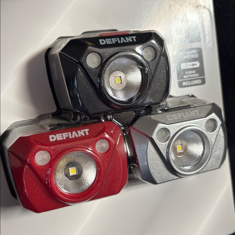 Headlights 3 pack Defiant - Picture 5 of 5
